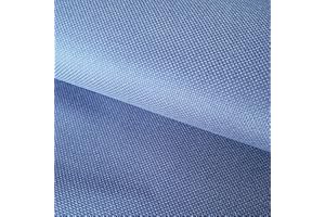 SEWCRANE 14CT Aida Cloth Embroidery Cross Stitch Fabric, Blue Collection (W29″ x L39″, Sky Blue)