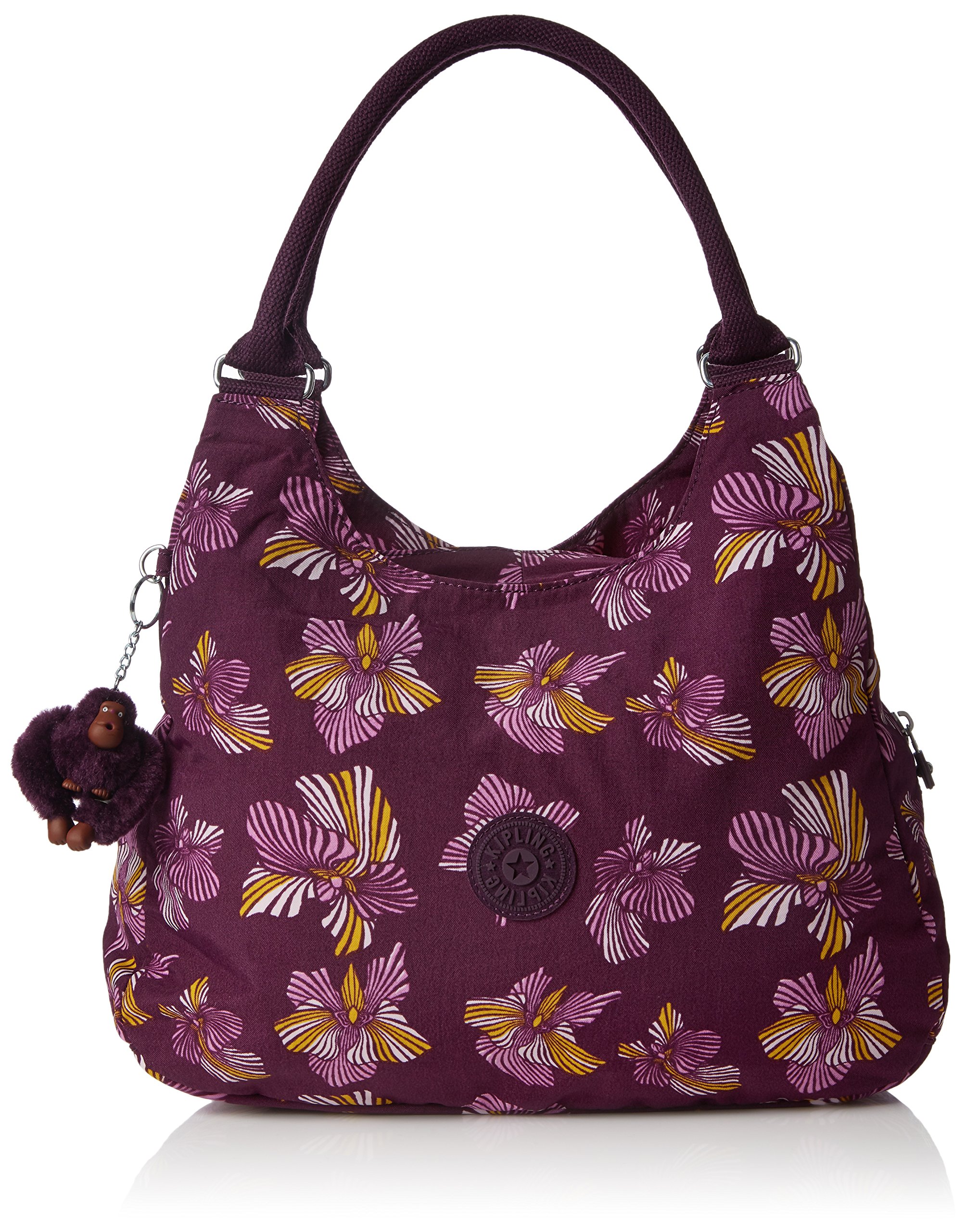 Kipling Bagsational, Women’s Cross-Body Bag, Mehrfarbig (Herridage Fl), 39x34.5x16 cm (B x H T)