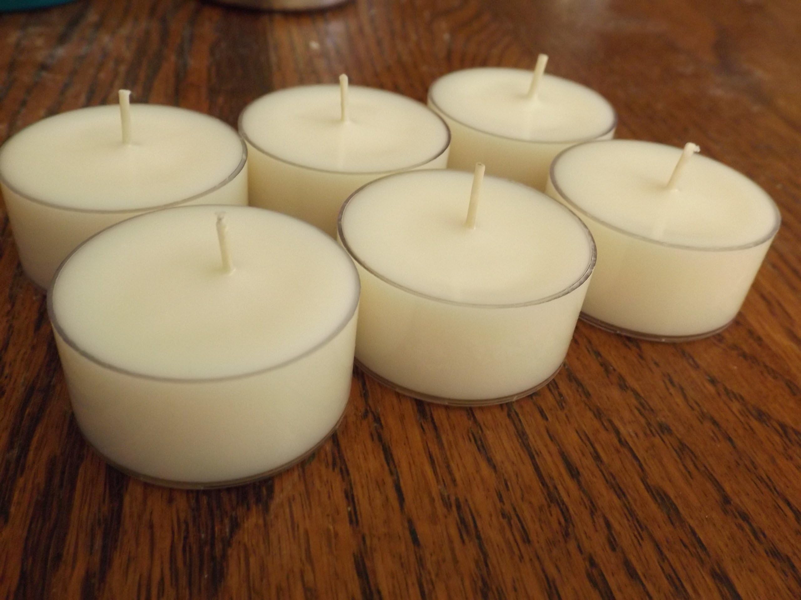 100 Citronella Scented Soy Wax Tea Lights