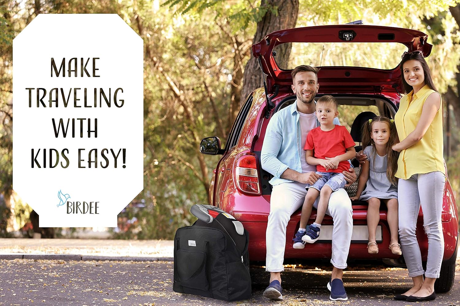 booster seat checked baggage