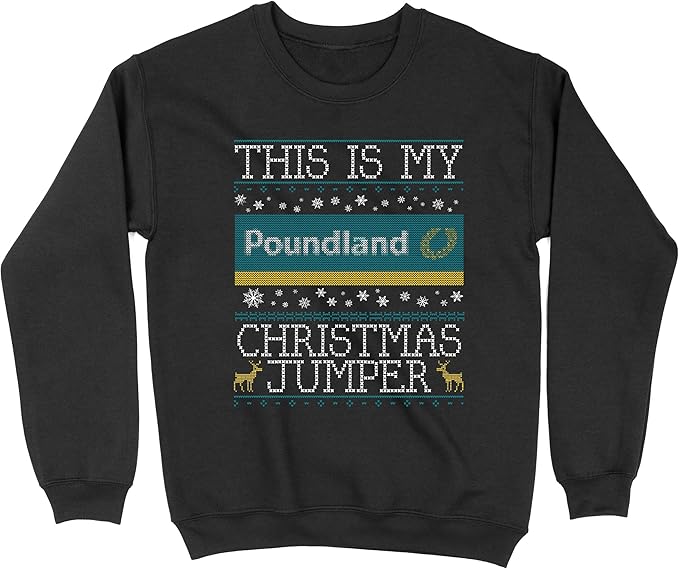 Rebels Poundland Christmas Jumper Funny Novelty Present Gift Secret