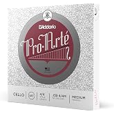 D'Addario Pro-Arte Cello String Set, 4/4 Scale, Medium Tension