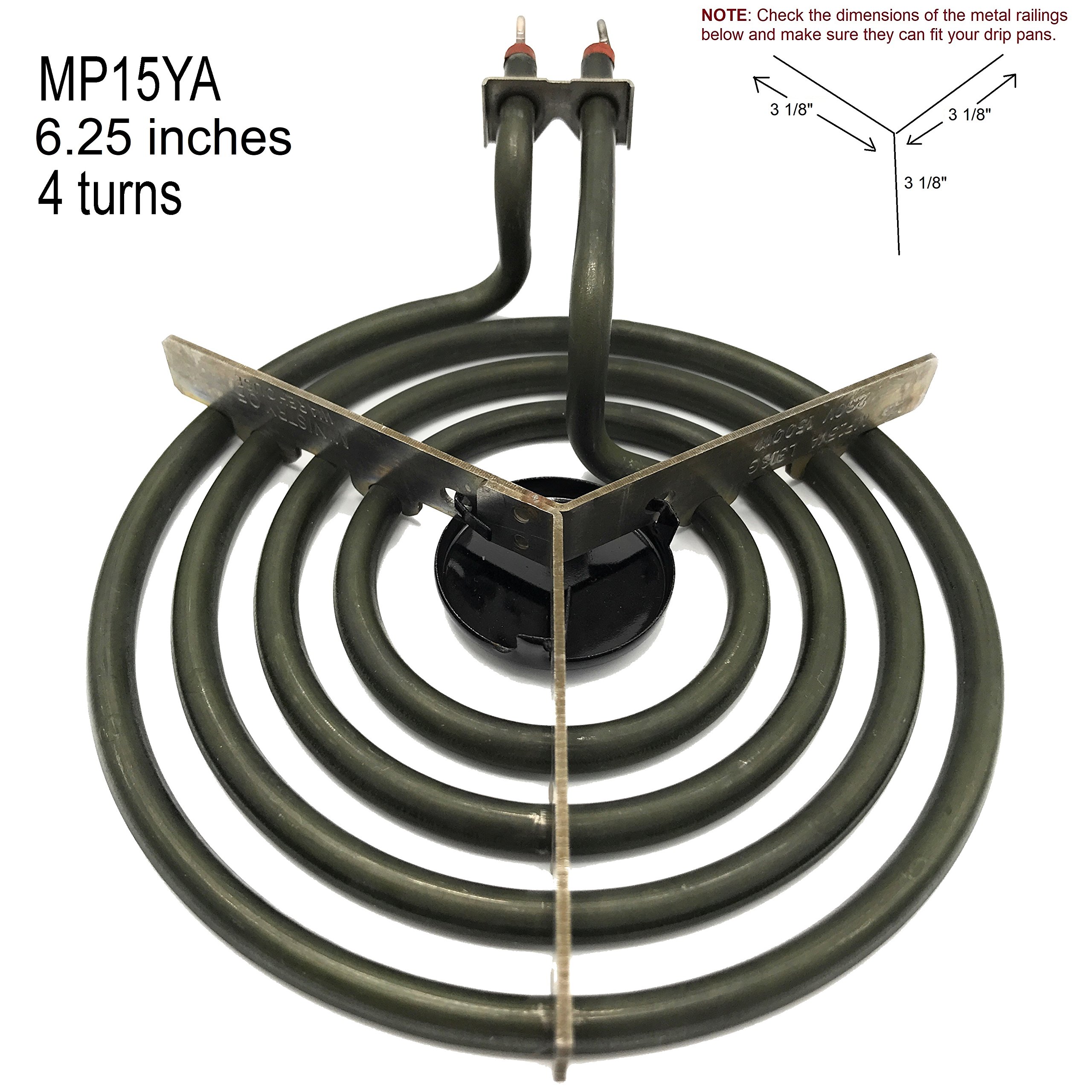 Ministry of Warehouse 4 Pack MP22YA Electric Range Burner Element Unit Set 2 744830830122 eBay