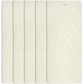 DALIX Orleans Off White Vertical Blind Design Slats Sliding Door 82.5 Qty 5 Pack