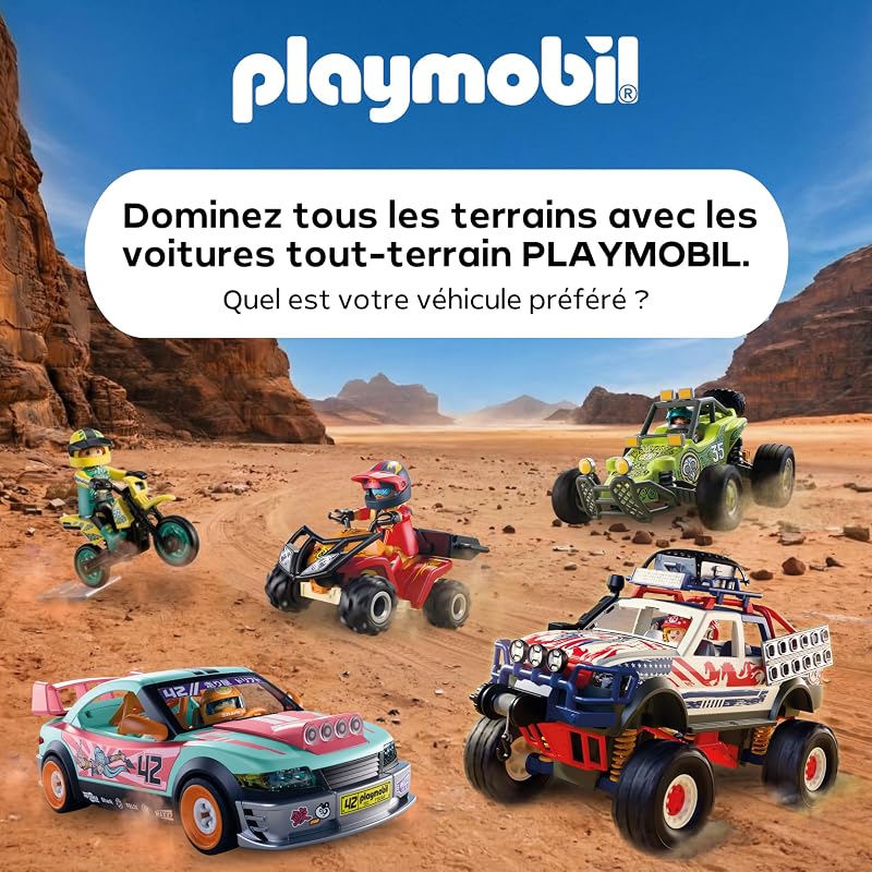 | Cars | Monster Truck | Véhicule Tout-Terrain avec treuil et plaques de Pont| Voiture Jouet pour Enfants à partir de 4 Ans | 72061