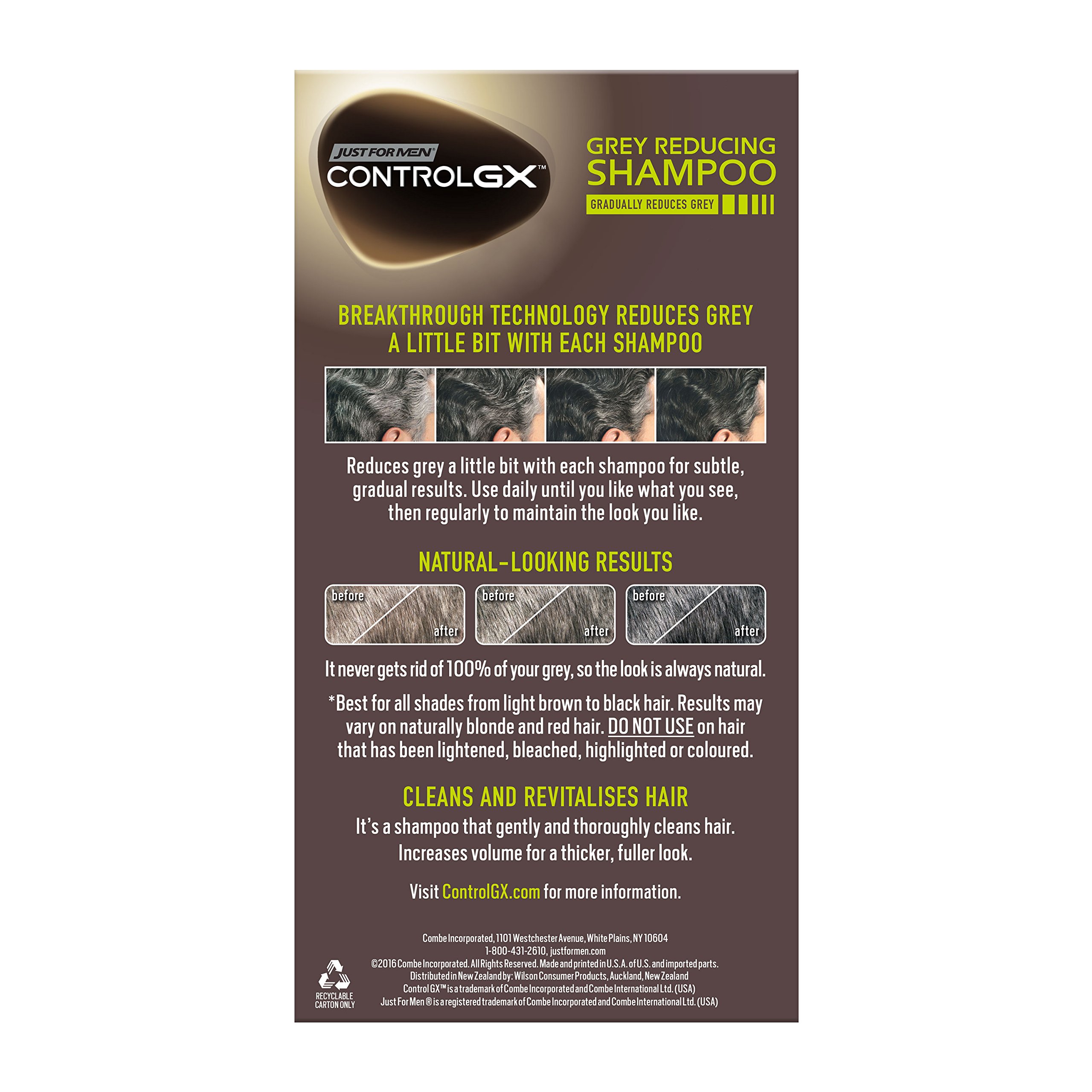 Just For Men Control Gx Grey Reducing Shampoo 5 Fluid Ounce Buy