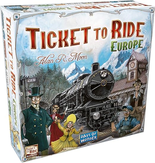 Amazon.com: Ticket To Ride - Europe: Game: Toys & Games