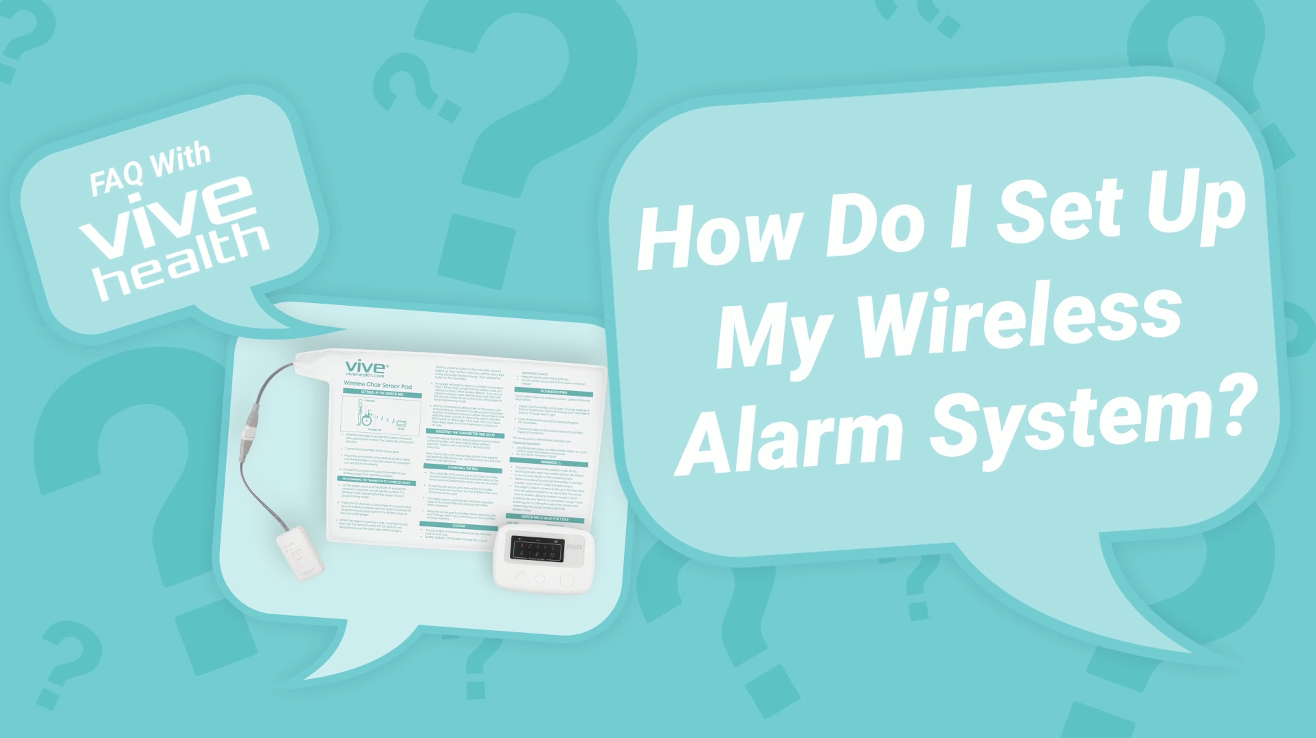 Vive Door, Window Silent Alarm - Wireless Sensor for Burglar on Amazon Live