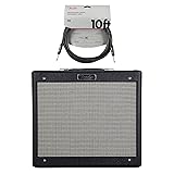Fender Blues Jr. IV 1x12 Combo Black Cable Bundle