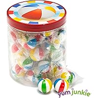 Sassy Spheres Jumbo Beach Balls Hard Candy: 35-Piece Jar