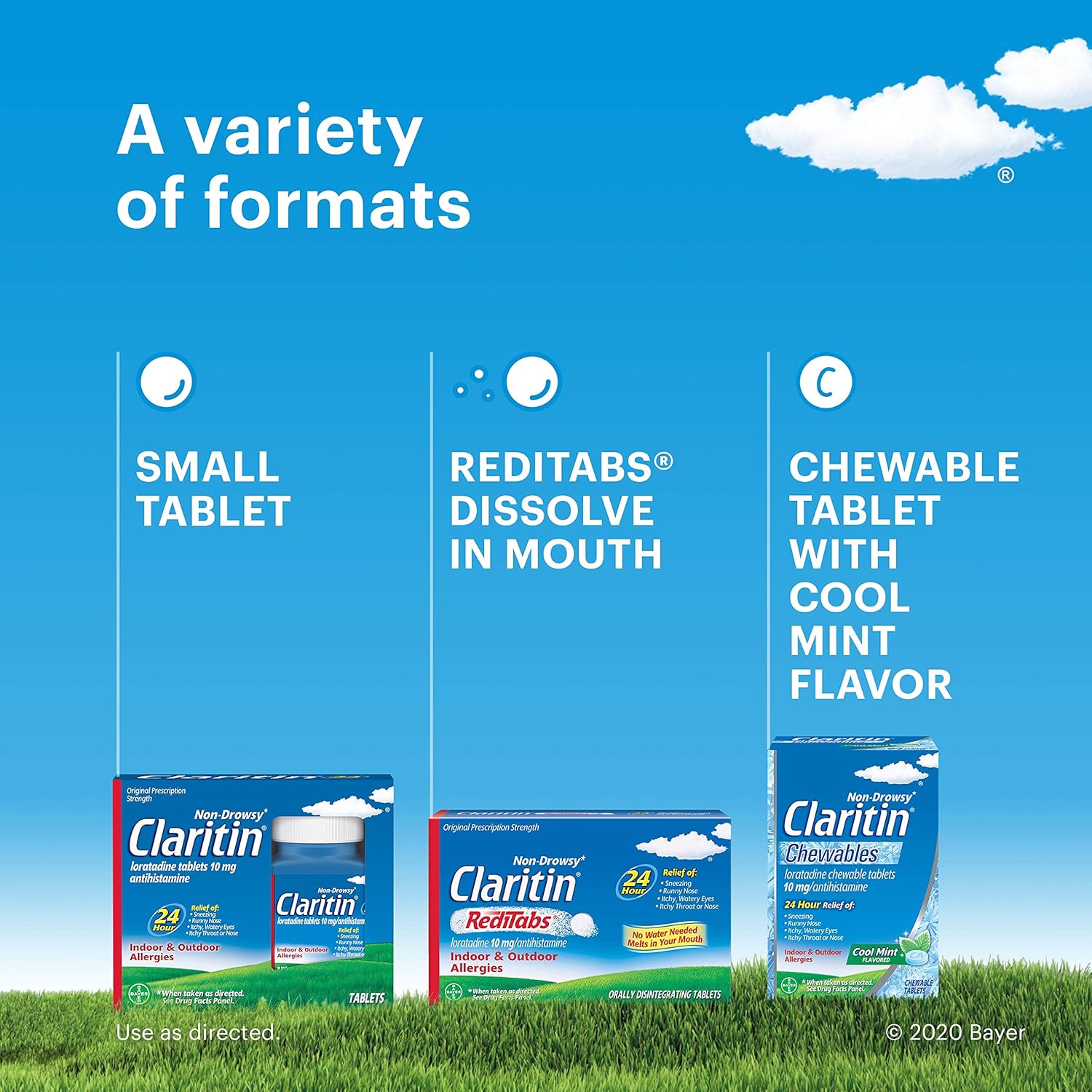 Claritin Liqui-Gels 24 Hour Allergy Relief, Non-Drowsy Allergy Medicine, Loratadine Antihistamine Capsules, 30 Count: Health & Personal Care