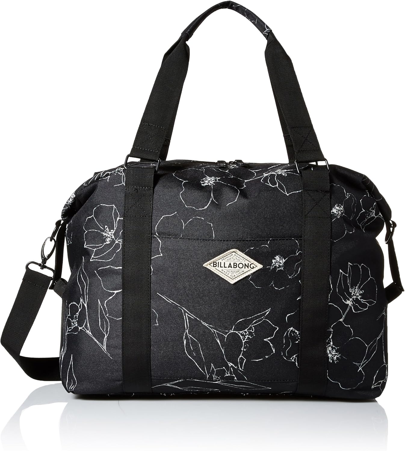 Billabong Junior's Compass Weekender Duffle Bag, true black, ONE Clothing