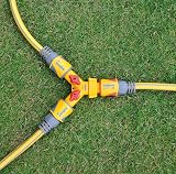 Hozelock Dual Tap Connector 2256 Independent Control Fits Standard Garden Taps view 3