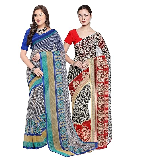 Amazon chiffon sarees below 1000 Clearance
