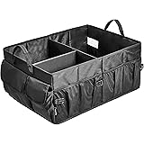 Amazon Basics Trunk Organizer with Collapsible Design for Cars, SUVs, and Trucks - Black