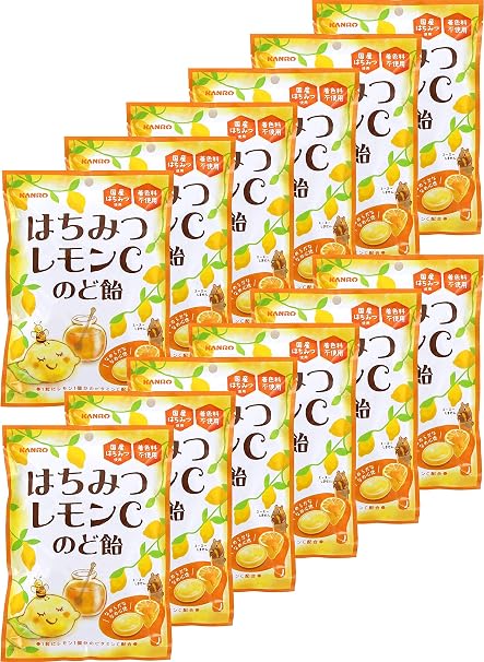Amazon カンロ はちみつレモンcのど飴 90g 6袋入 2ケース カンロ あめ キャンディ 通販