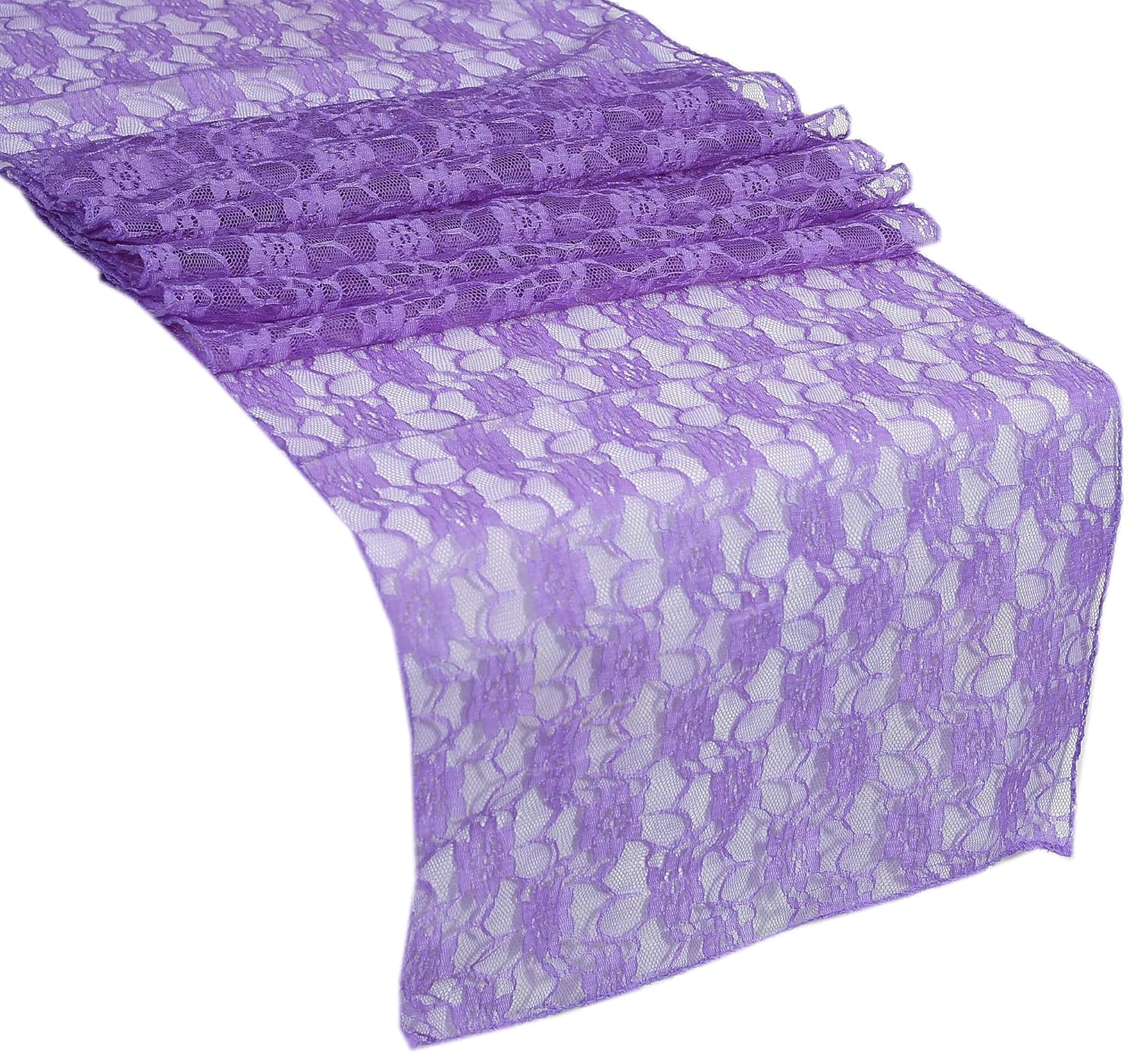Best lavendar burlap table runner