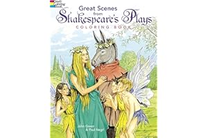 Great Scenes from Shakespeare's Plays Coloring Book (Dover Classic Stories Coloring Book)
