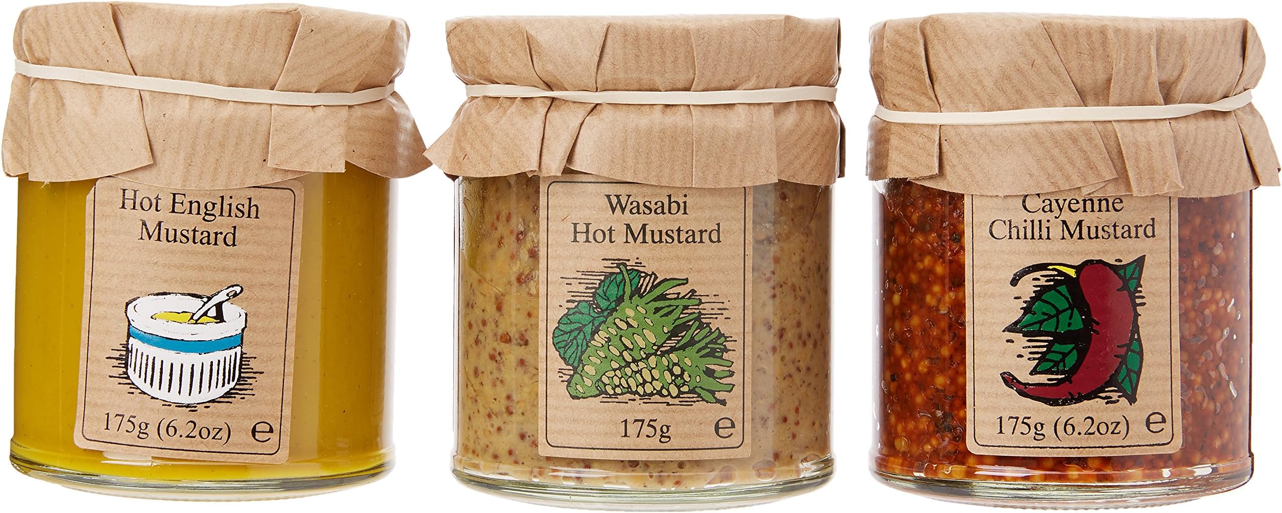 Edinburgh Preserves Hot Mustards