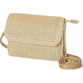 MINICAT Faux Straw Small Summer Purses Women Crossbody Beach Bags for Cruise Travel Vacation Essentials | Straw, Small, Summer, for Everyday, Cruise, Travel