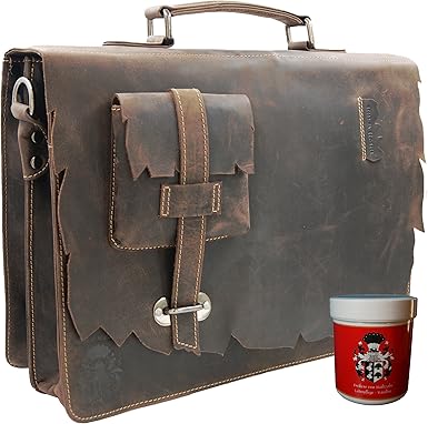 western leather briefcase