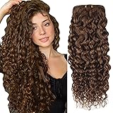 Hetto Curly Clip in Hair Extensions Curly Hair