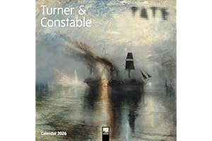 Tate: Turner & Constable Wall Calendar 2026 (Art Calendar)