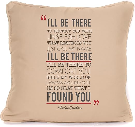 Amazon Com Jackson 5 I Ll Be There For You Song Lyrics Throw