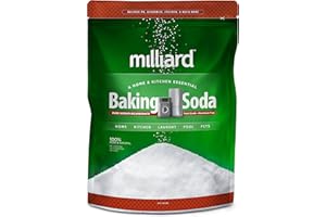 Milliard Pure Baking Soda/Sodium Bicarbonate USP, Aluminum Free (19 Pound Bulk Resealable Bag)