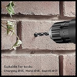 5-Piece 9/16“ Masonry Drill Bits for Tile Glass