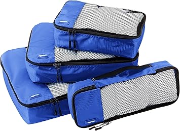 Amazonbasics 4 piece packing cubes Clearance