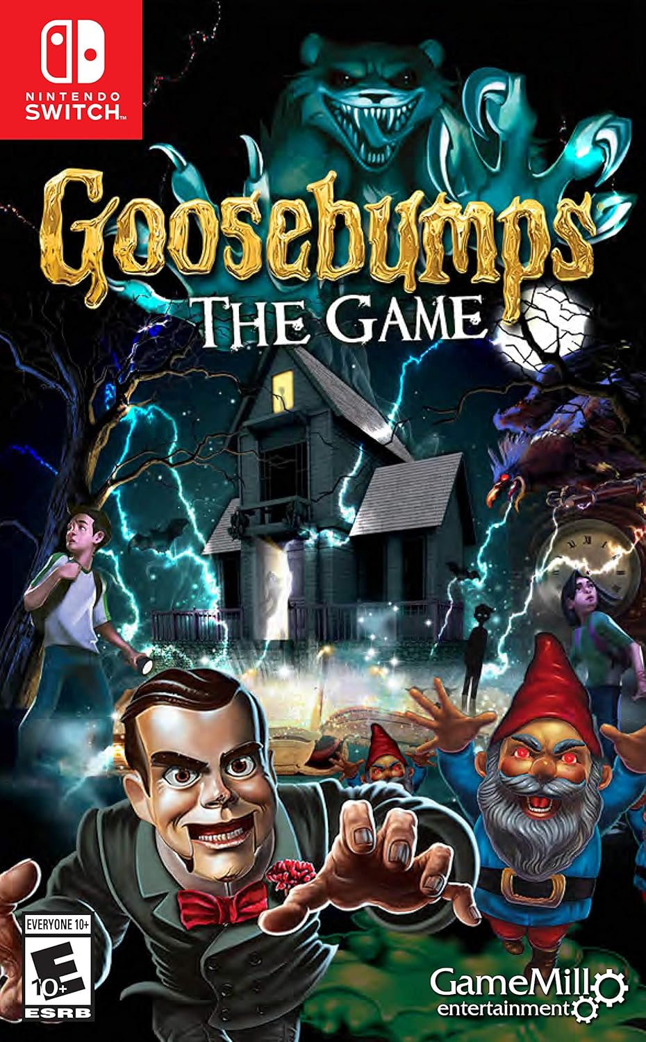 Amazoncom Goosebumps The Game Nintendo Switch Game Mill - 