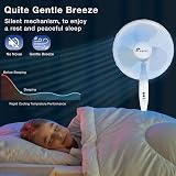 1ABOVE 16" Pedestal Fan 3 Speed High Performance Adjustable Height Oscillating view 5