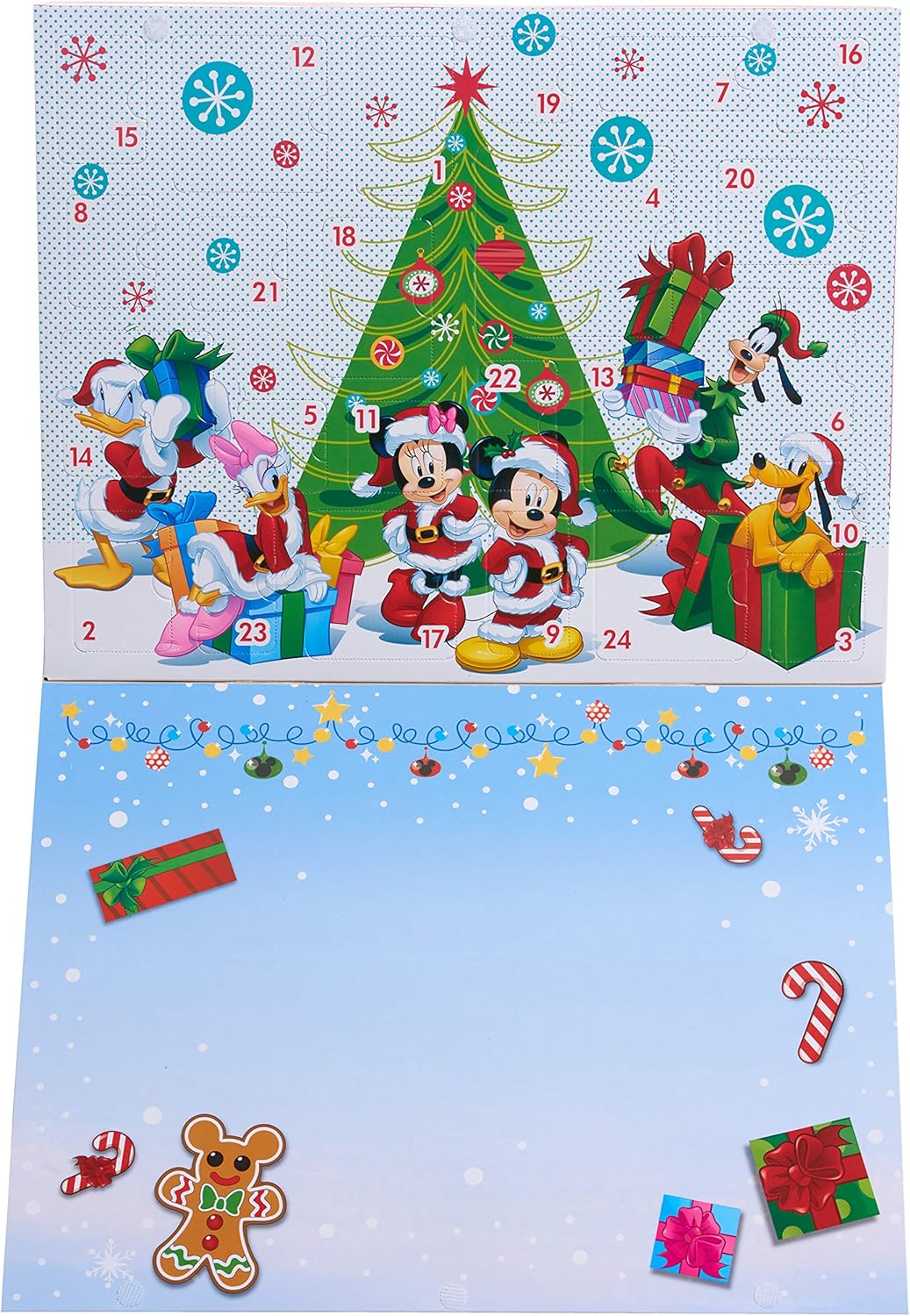Mickey Disney Mouse Exclusive Calendar Advent Wall Calendars 