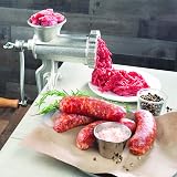 CucinaPro Meat Grinder with Tabletop Clamp - Cast Iron & 3 Disks view 7