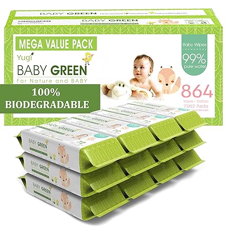 green baby wipes
