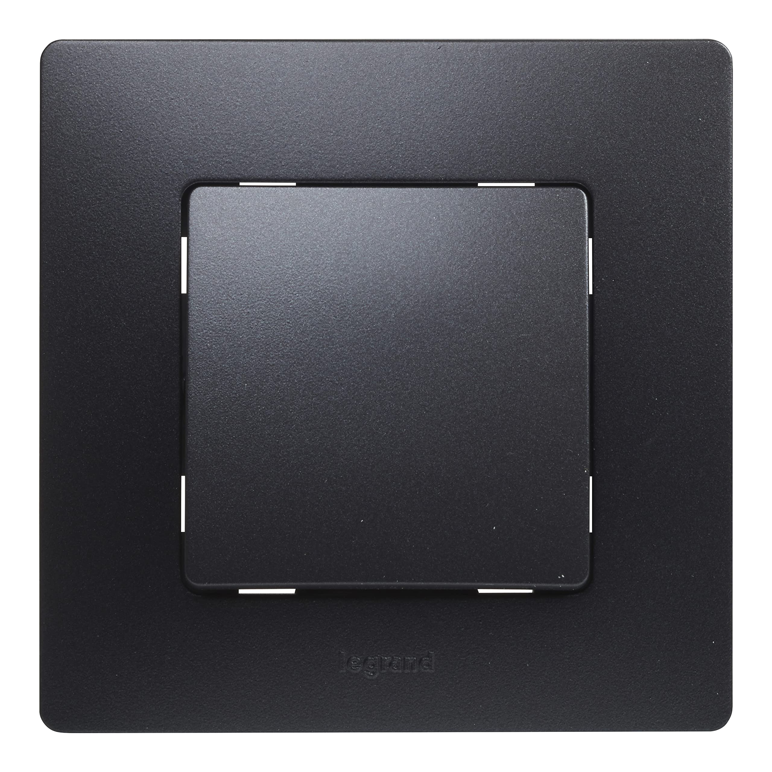 Legrand 396491 Wall Push Button Niloé Monoblock 6A Full Mechanism Black