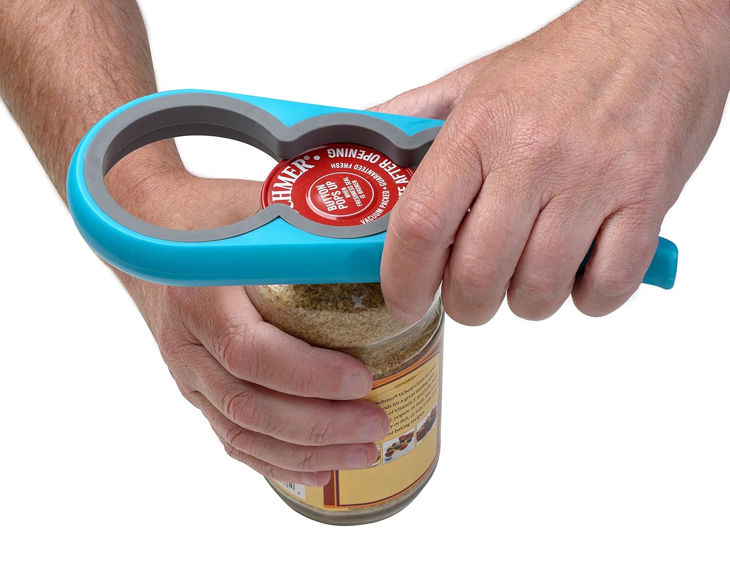 Jar Bottle Opener,Can Opener,Multi Bottle opener with Silicone Jar