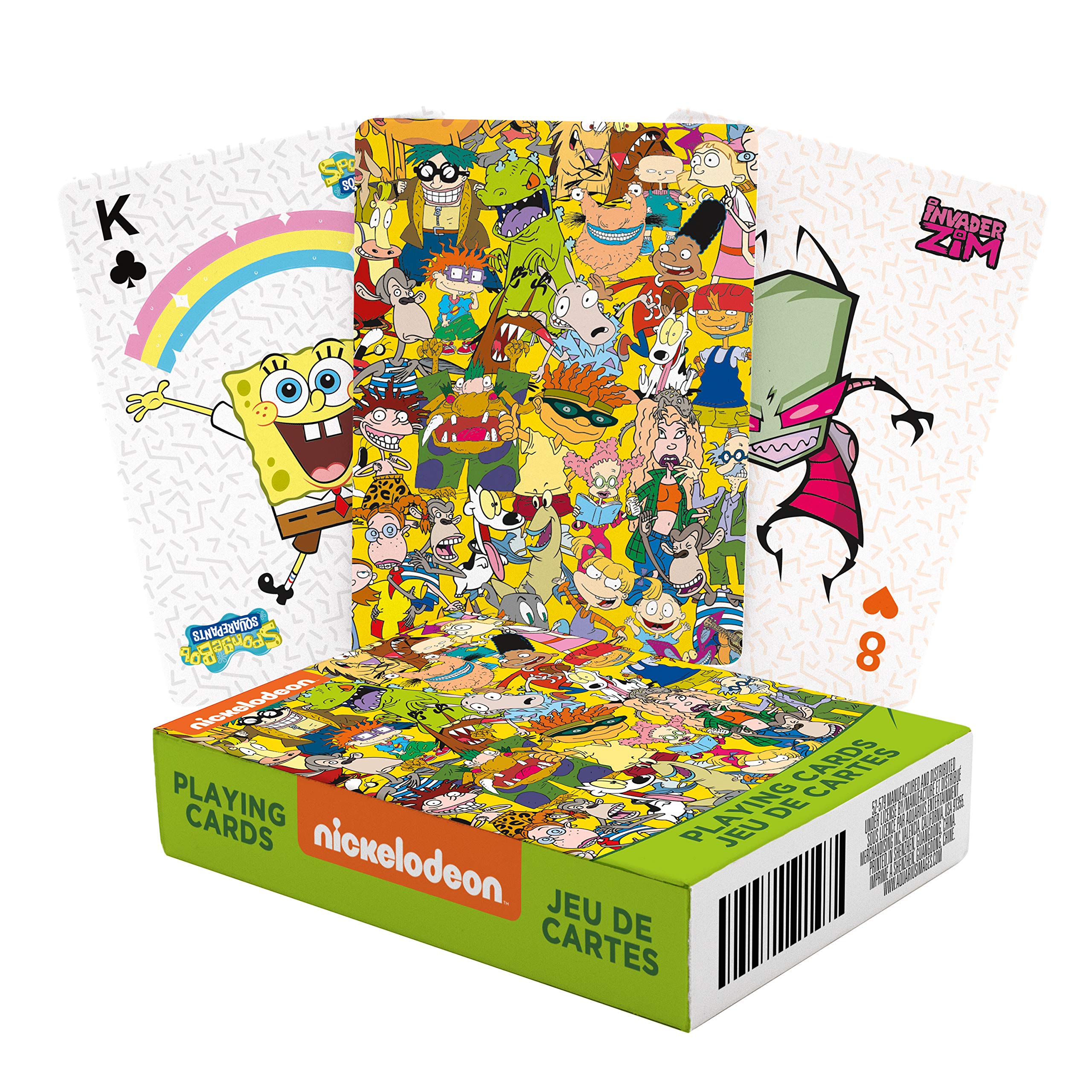 AQUARIUS Nickelodeon Playing Cards Cast
