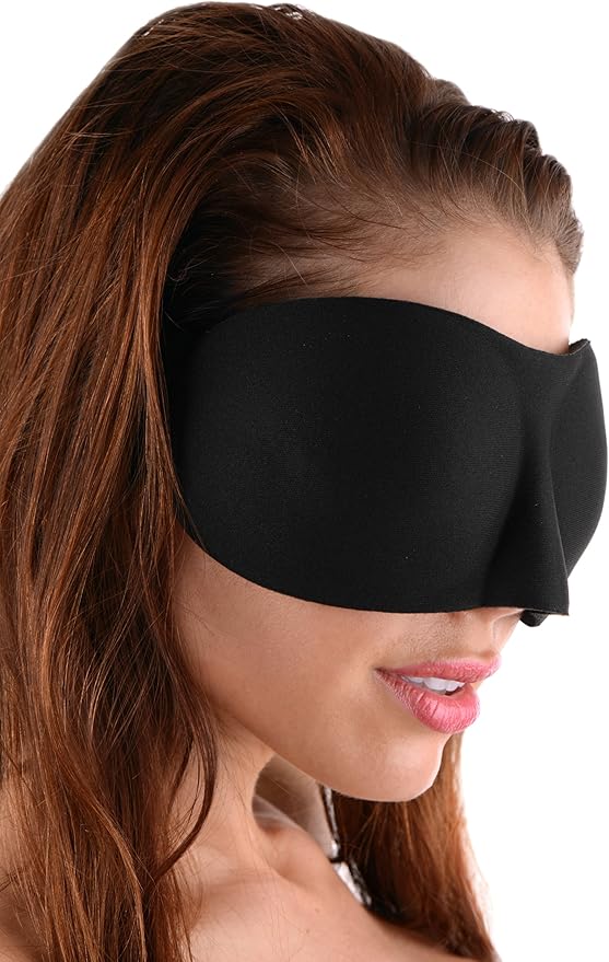 Frisky AD310 Deluxe Black Out Blindfold Sleep Mask Amazon.ca Health & Personal Care