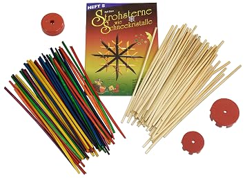 Unbekannt Komplett Set Strohsterne Bastelset Für Sterne