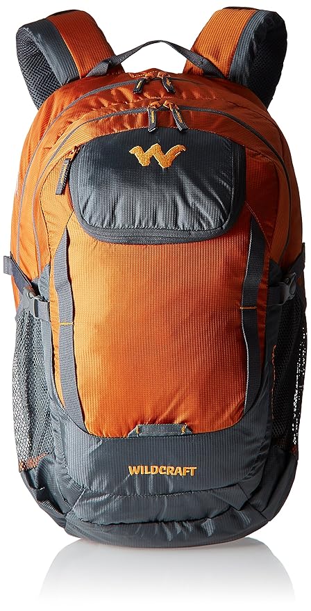 Wildcraft 20 Ltrs Orange Rucksack (8903338073987)