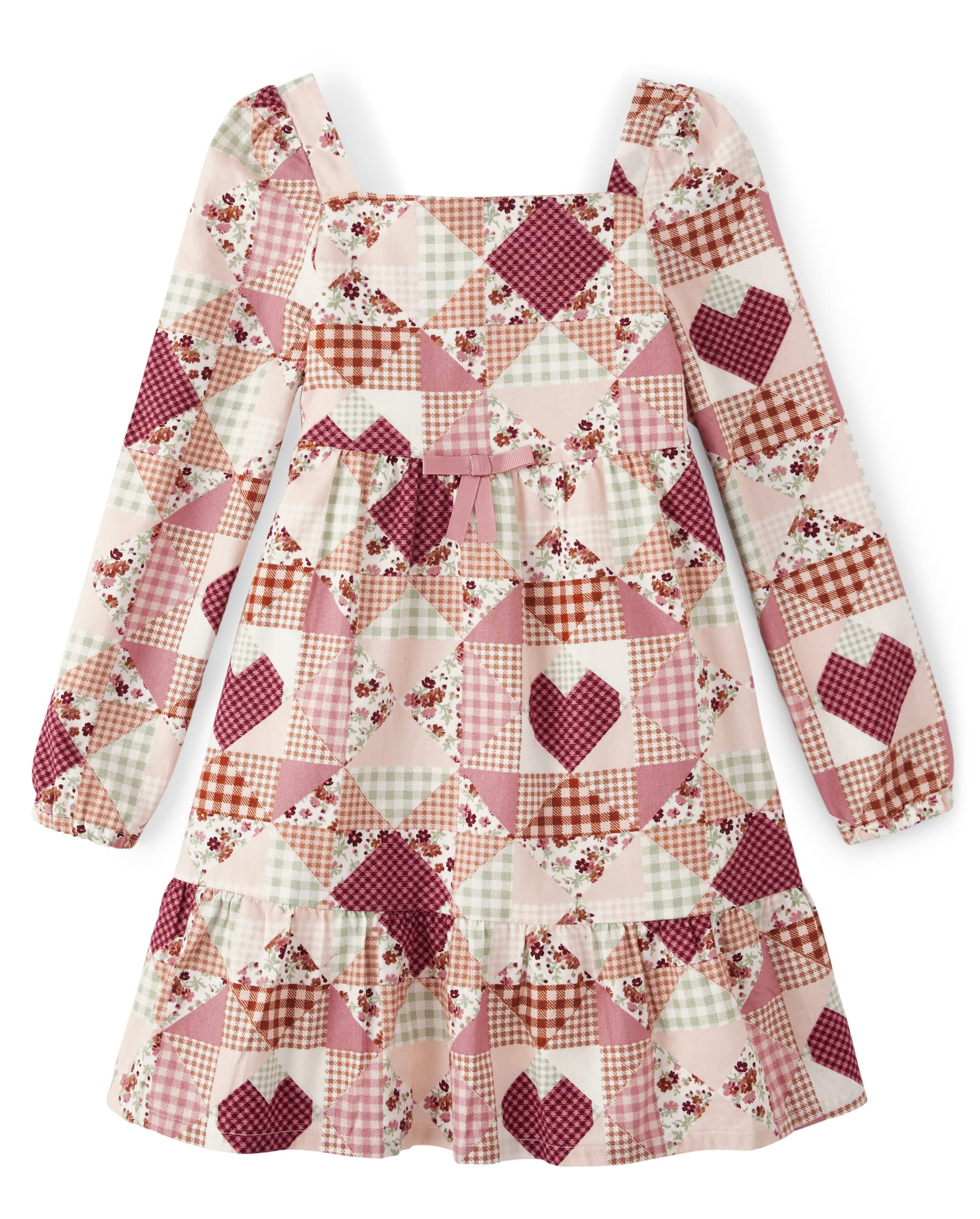 Photo 1 of Gymboree,and Toddler Girls Long Sleeve Woven Dresses,Western Patchwork,18-24 Months