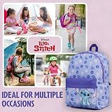 Disney Stitch Backpack Girls Rucksack School Bag Purple view 6
