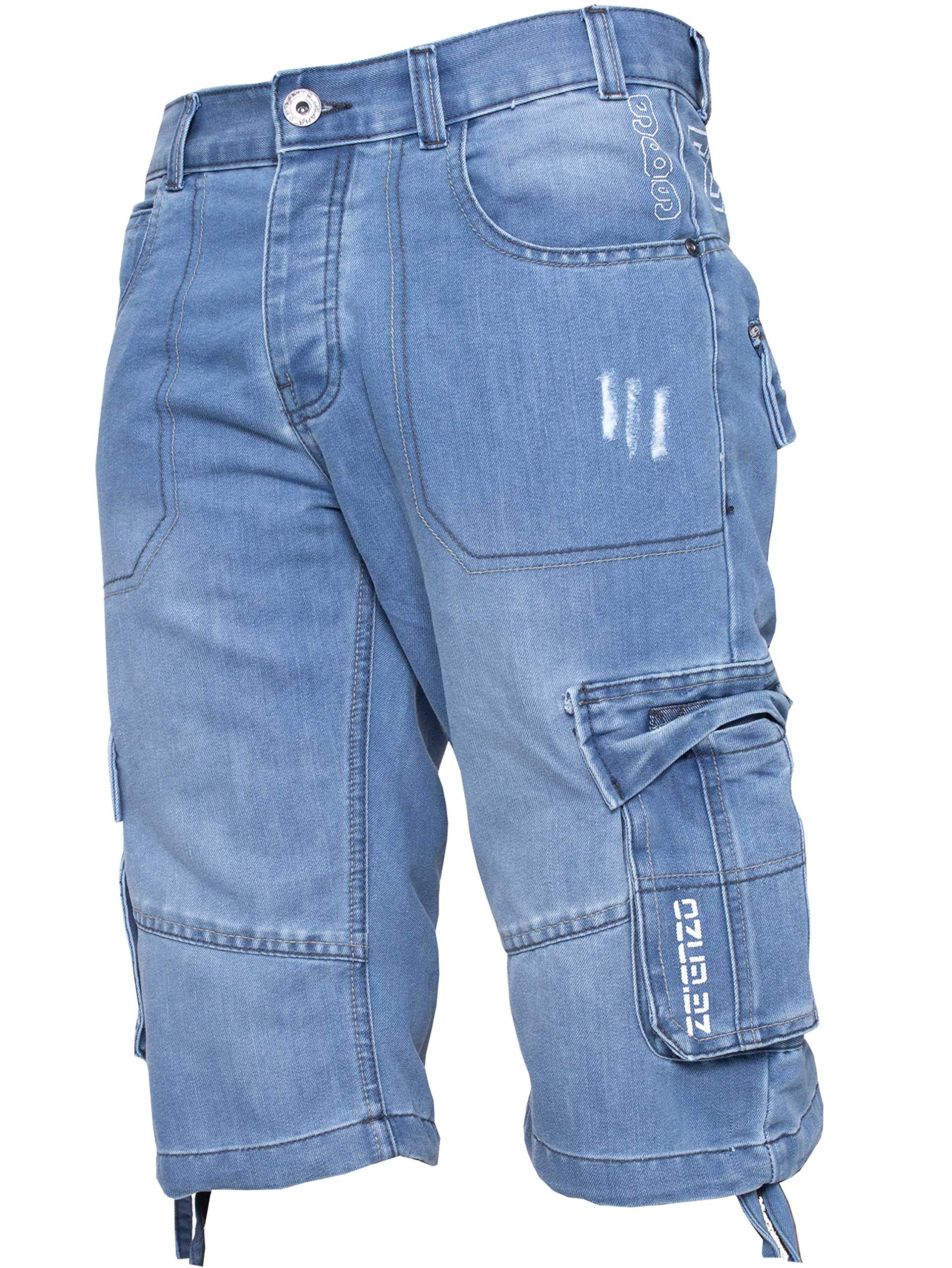 Ze ENZO EZS404 LSW 34 SHORTS - FBA