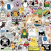 200Pcs Funny Stickers for Adults, Sarcastic Stickers Hilarious Dark Humor Meme Sticker Pack Gifts Cool Accesory for Laptop Phone Kindle Bumper Scrapbook Water Bottles