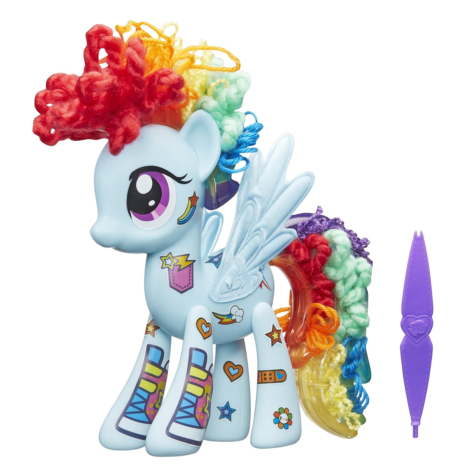 My little Pony Design a Pony Rainbow Dash Figur Set 12 7 cm Amazon Spielzeug