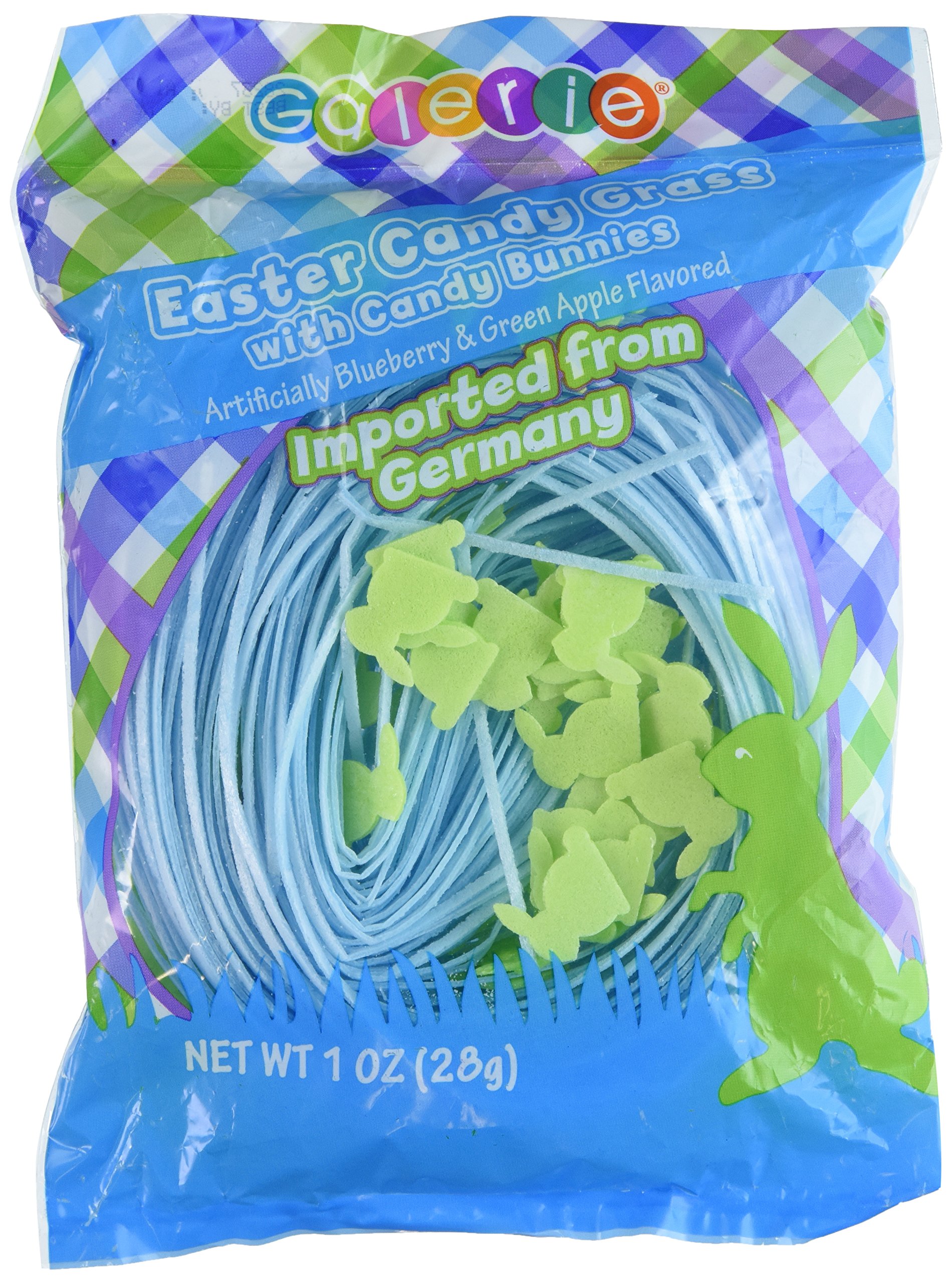 Edible Green Apple & Banana Flavored Candy Easter Grass