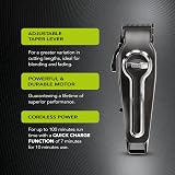 Wahl Elite Pro Cordless Hair Clipper High-Performance Kit Black view 2