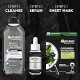 Garnier Ultimate Charcoal Face Gift Set Serum Mask Micellar Purifying view 3